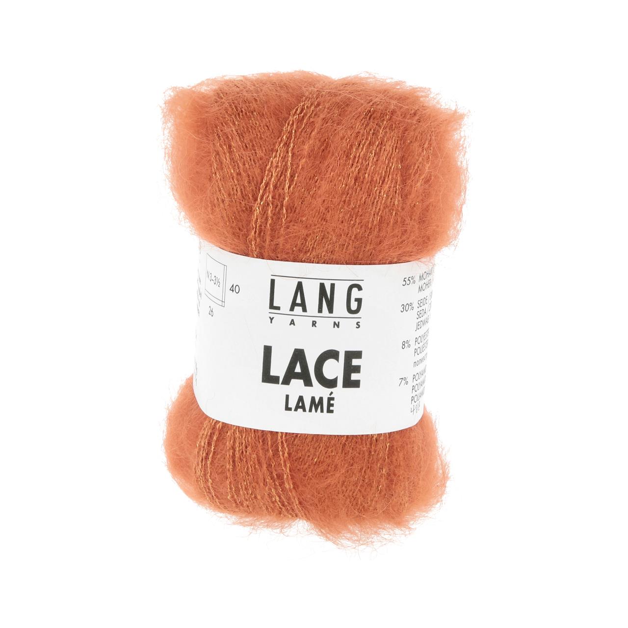 Lace Lamé 59 Orange