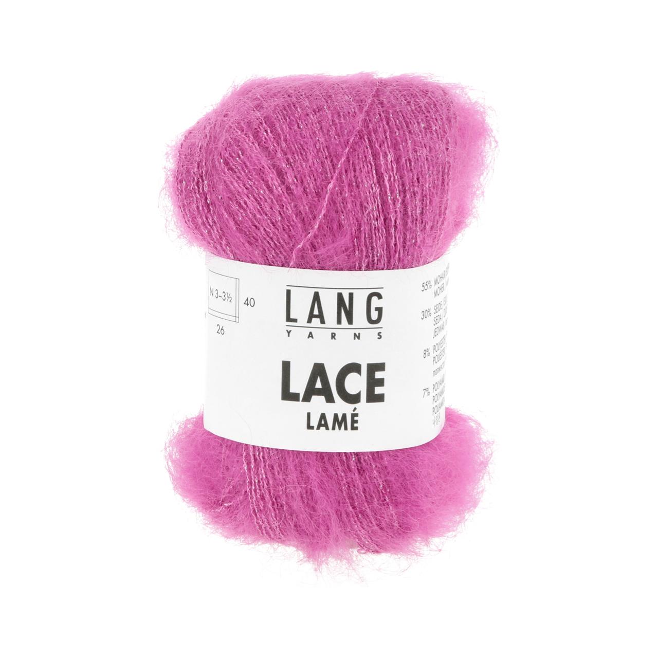 Lace Lamé 85 Pink