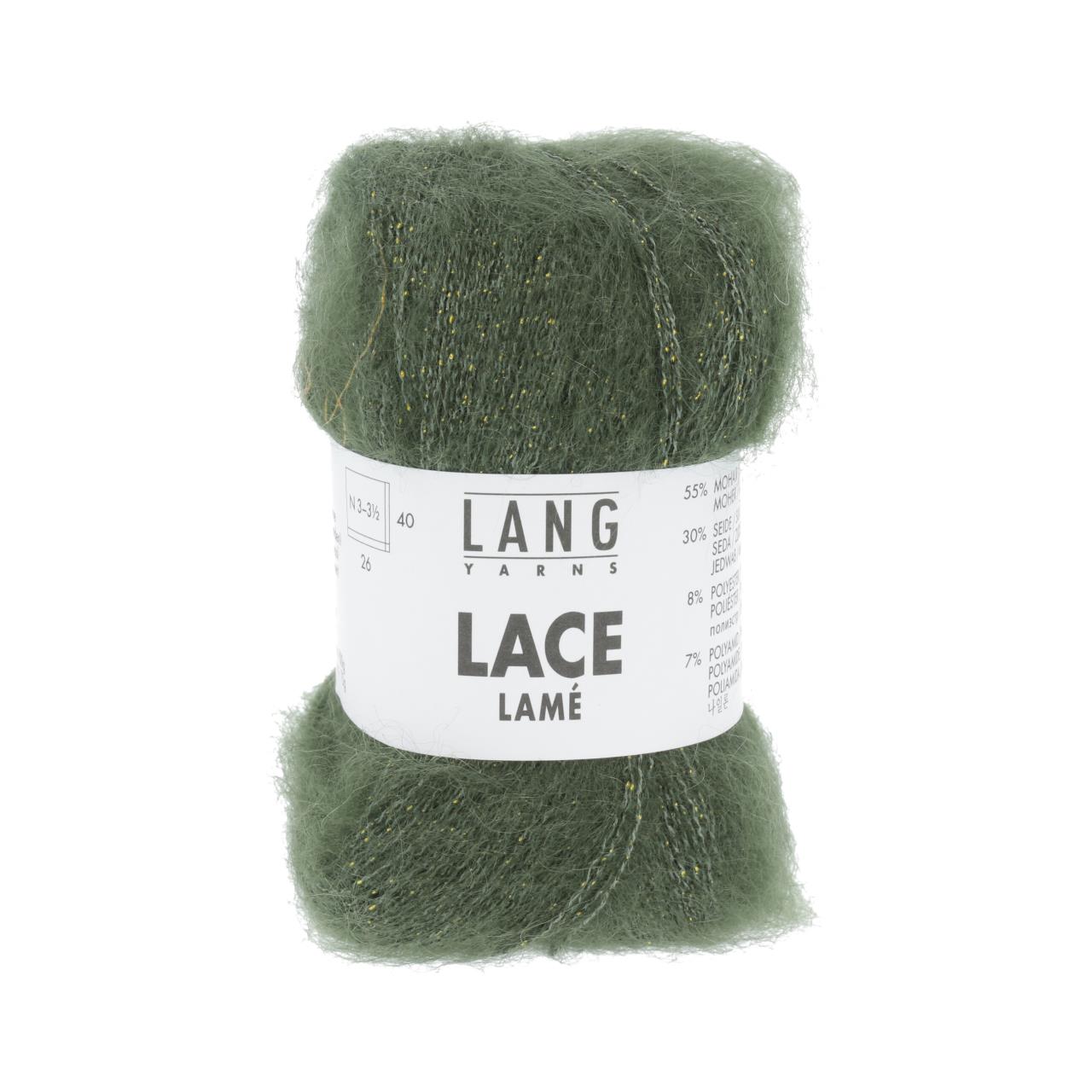 Lace Lamé 98 Olive
