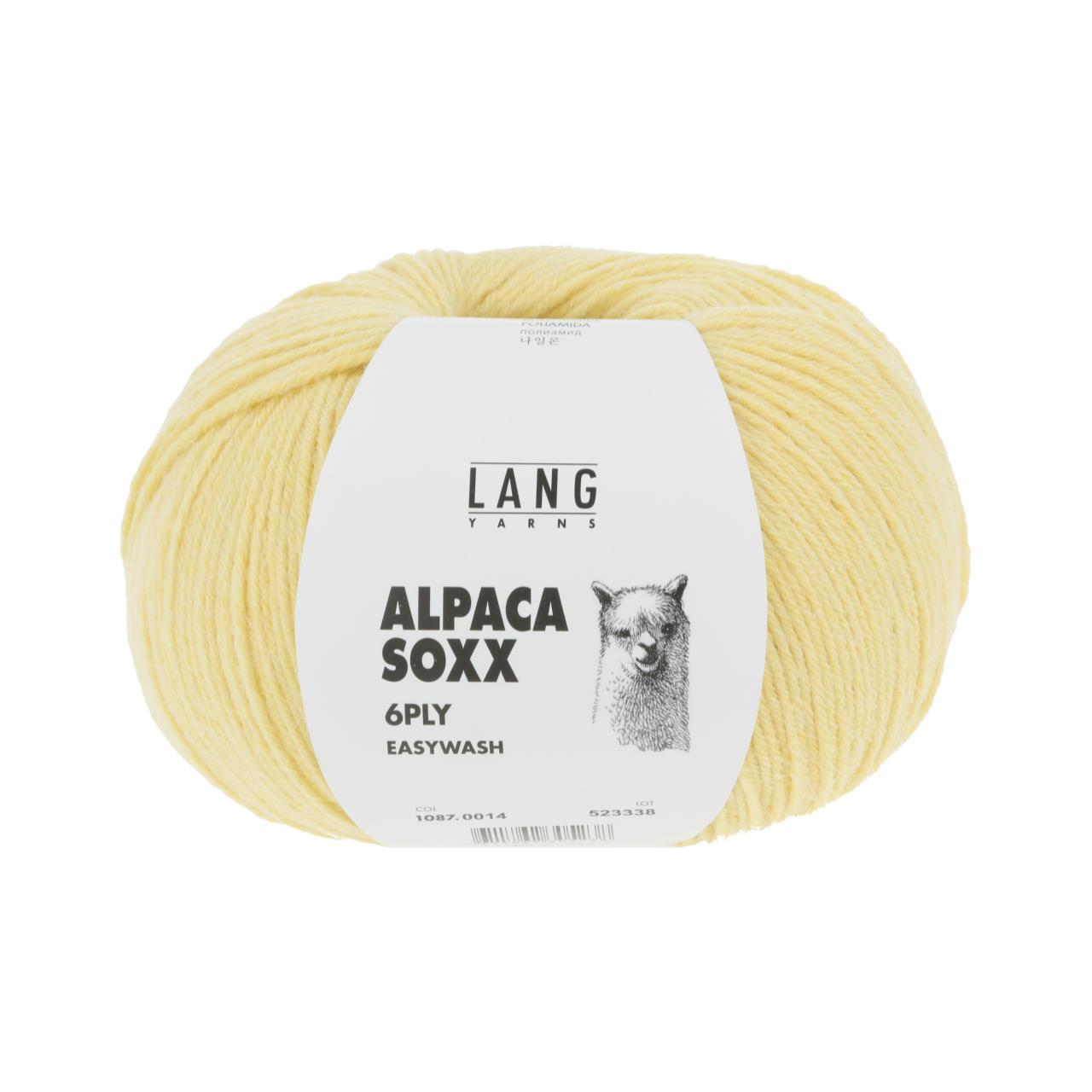 Alpaca Soxx 6-Fach 14 Gelb