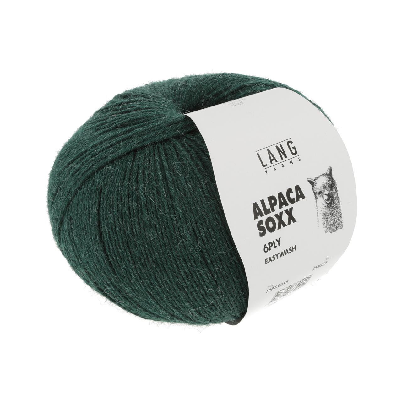Alpaca Soxx 6-Fach 18 Flaschengrün Mélange