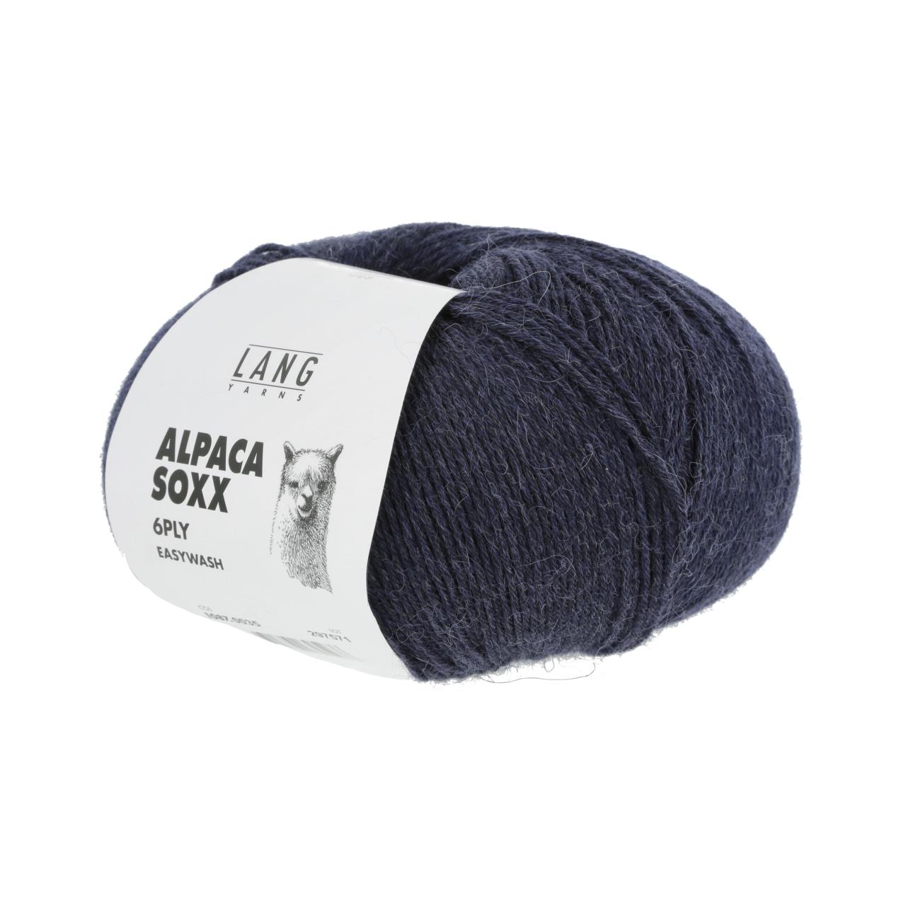 Alpaca Soxx 6-Fach 35 Marine Mélange