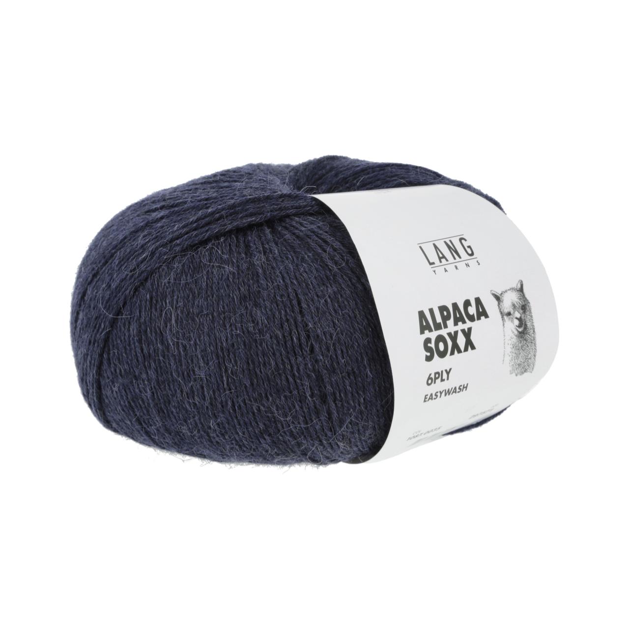 Alpaca Soxx 6-Fach 35 Marine Mélange