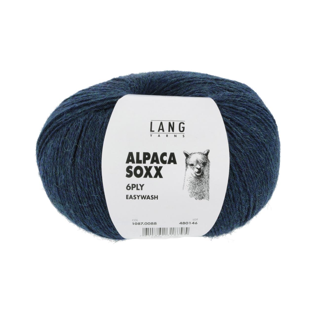 Alpaca Soxx 6-Fach 88 Petrol Mélange