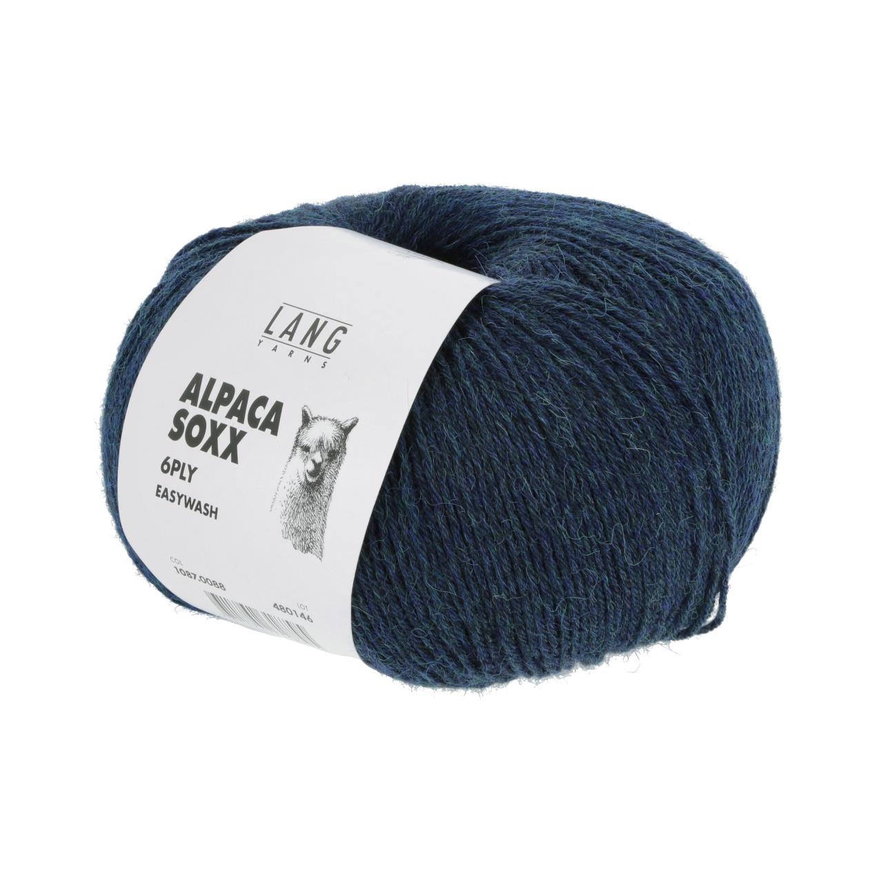 Alpaca Soxx 6-Fach 88 Petrol Mélange