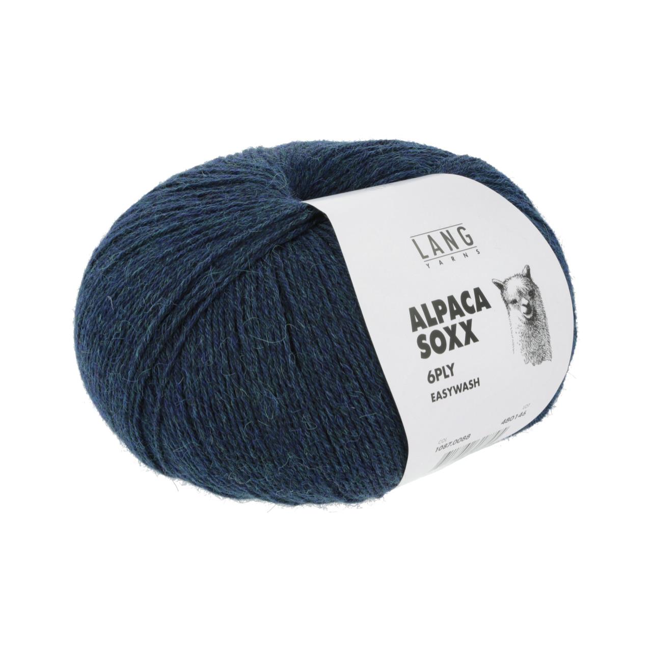 Alpaca Soxx 6-Fach 88 Petrol Mélange
