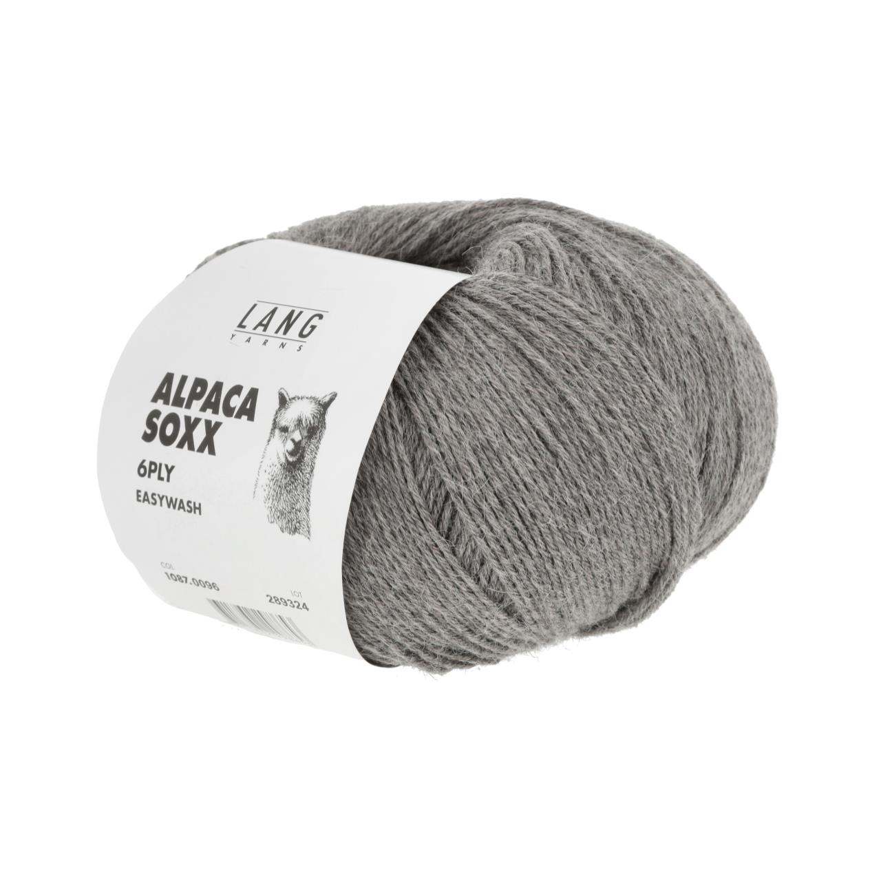 Alpaca Soxx 6-Fach 96 Hellbraun Mélange