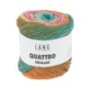 Quattro Dégradé 6 Türkis/Pink/Gelb