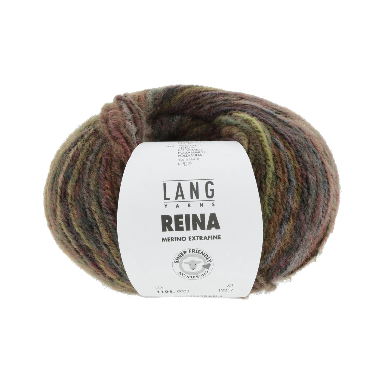 Reina 3 Braun/Gelb