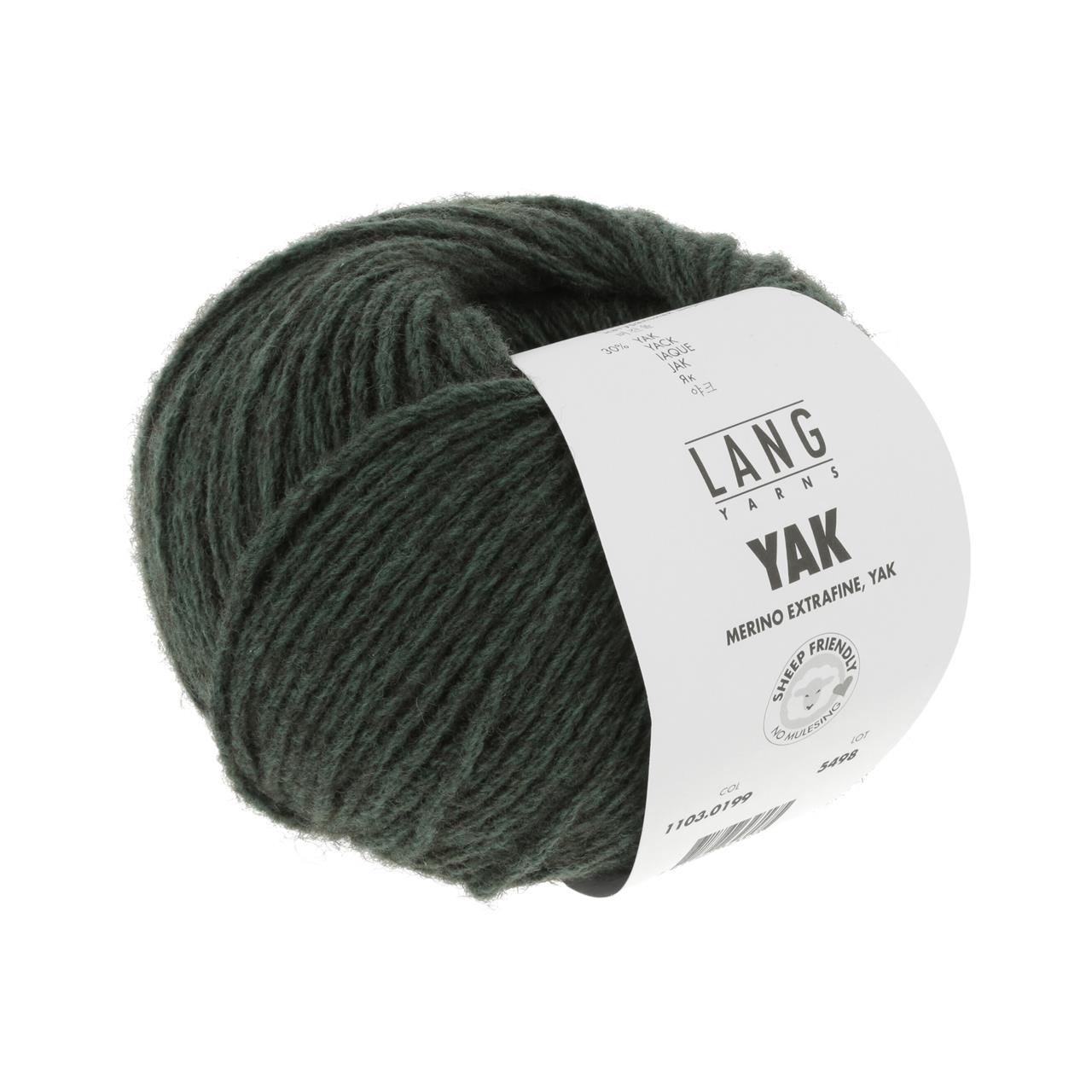 Yak 199 Armeegrün Mélange