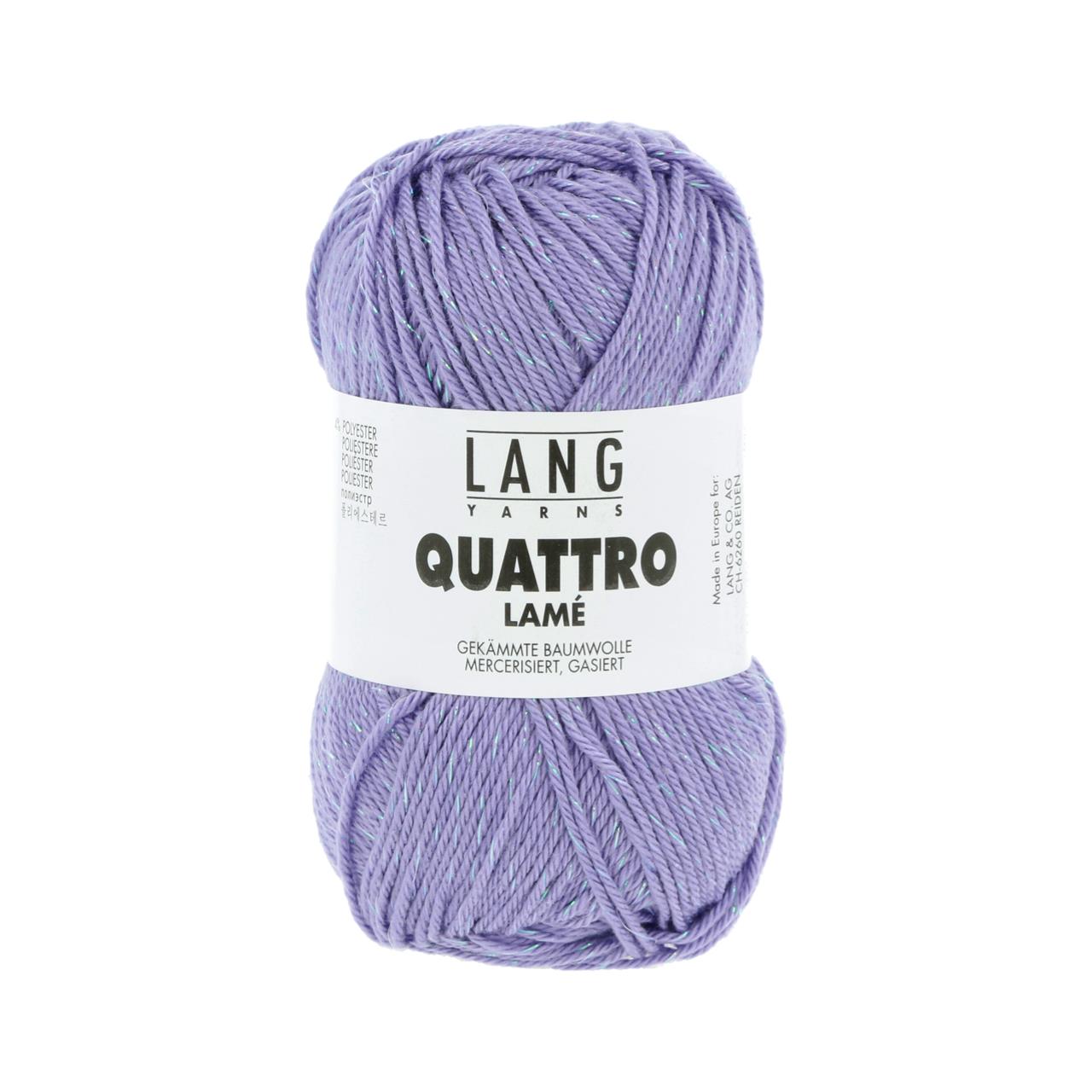 Quattro Lamé 7 Flieder