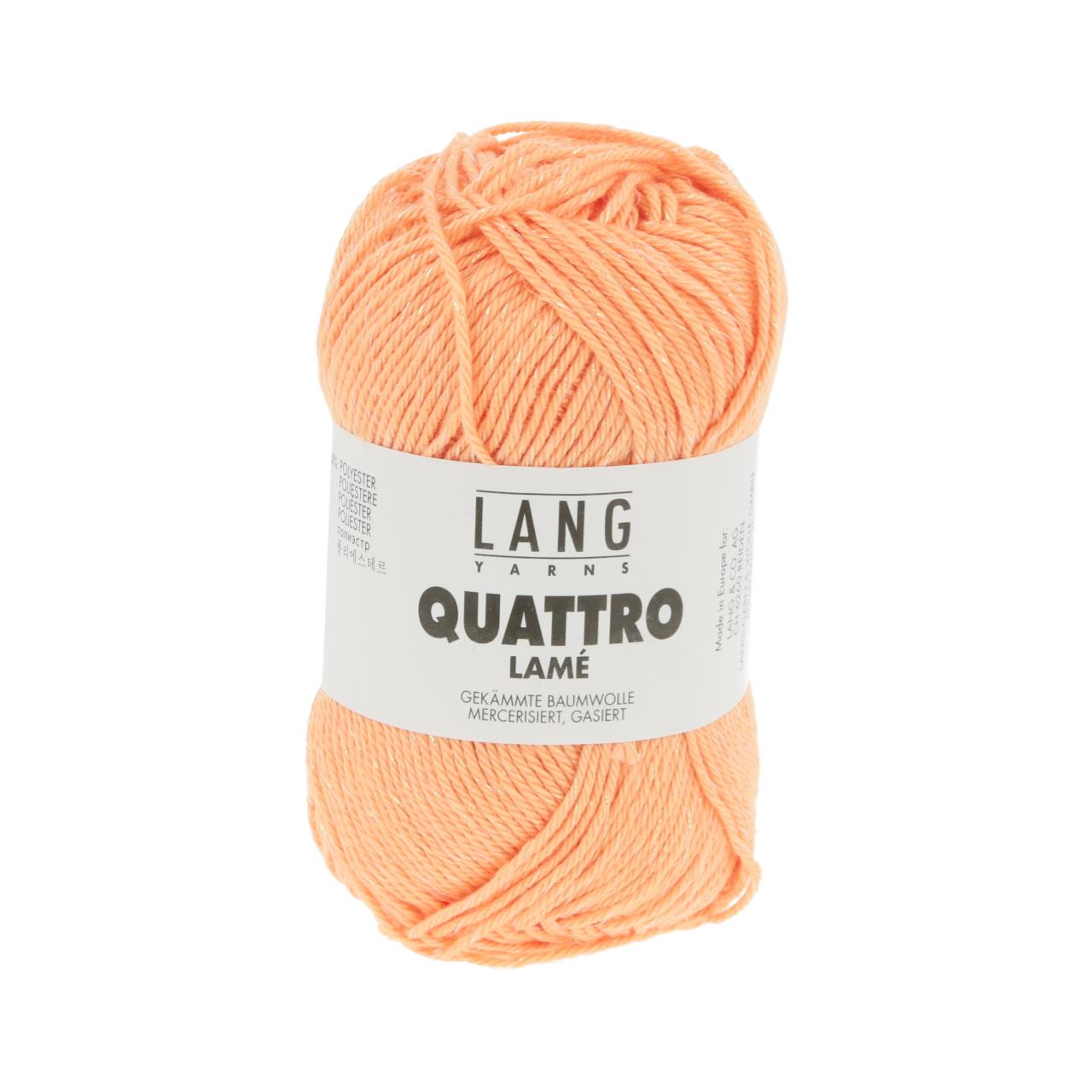Quattro Lamé 27 Apricot