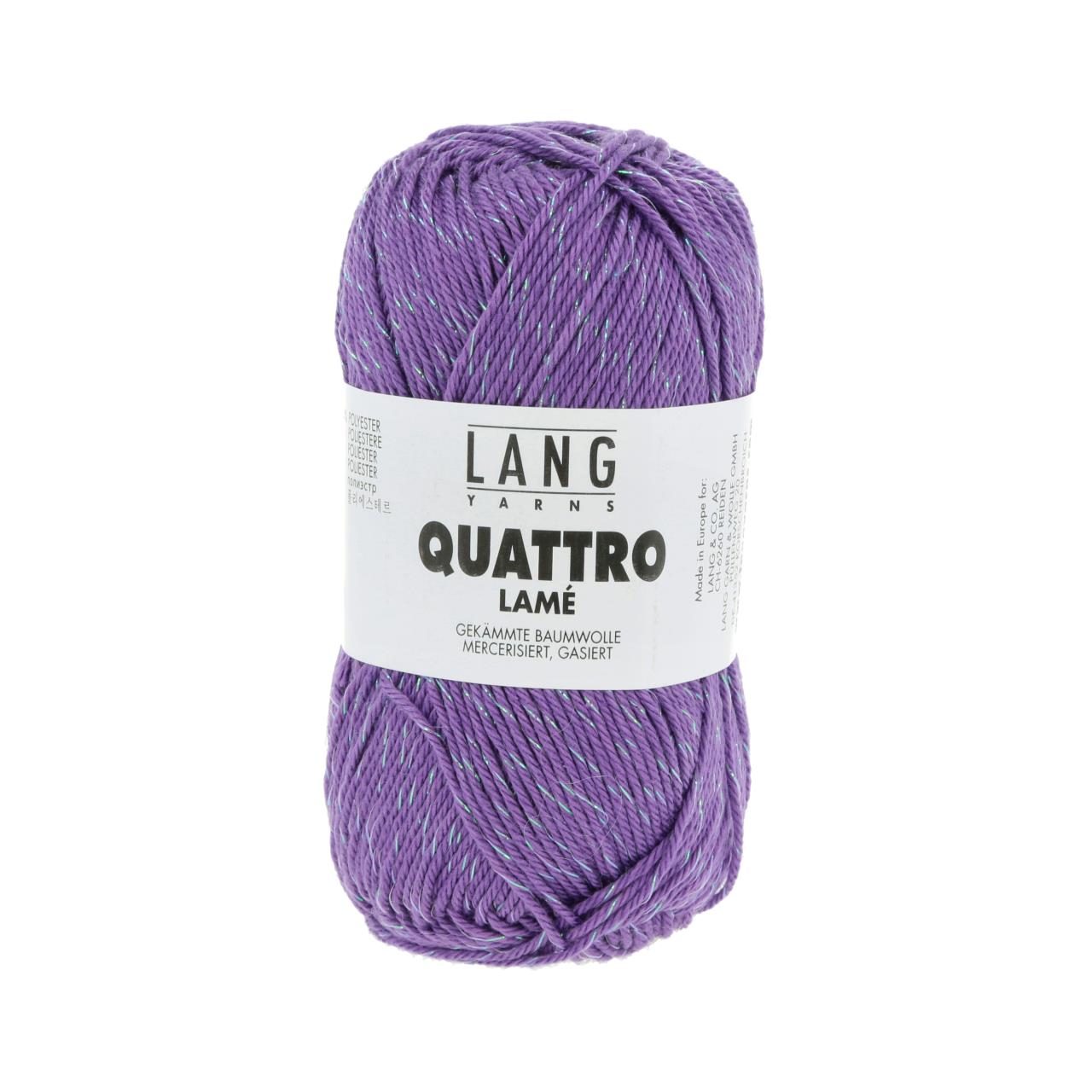 Quattro Lamé 146 Violett Mittel