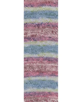 <span class="yarn-title">Footprints</span> <span class="yarn-color">14 Blue/<wbr>Wine/<wbr>Rose</span>