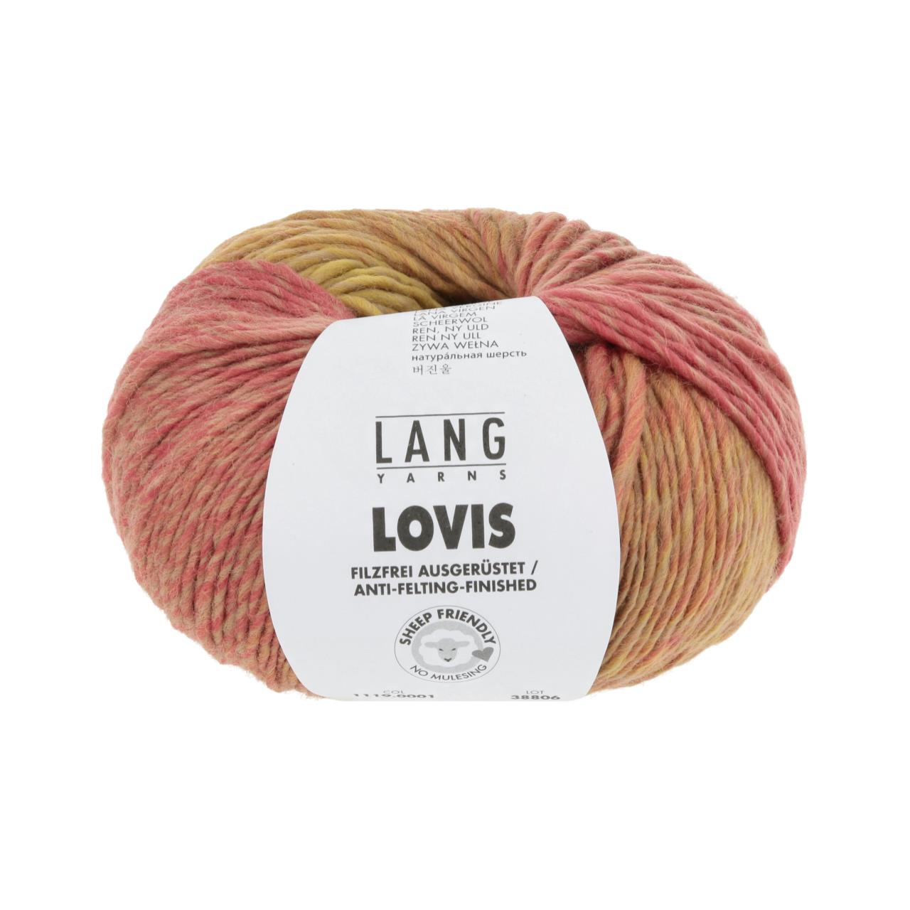 Lovis 1 Orange/Safran/Grün