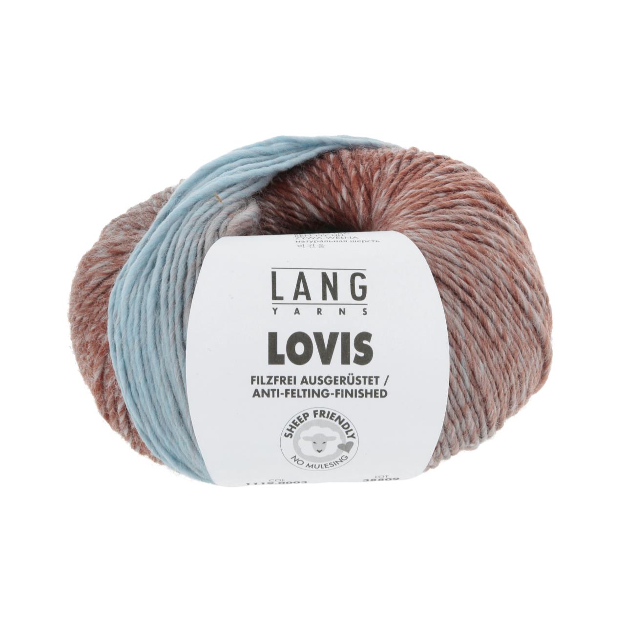 Lovis 3 Türkis/Ziegel