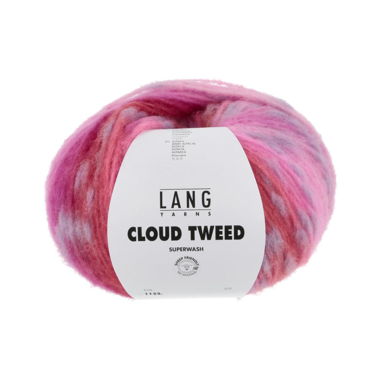 Cloud Tweed 2 Pink/Rot
