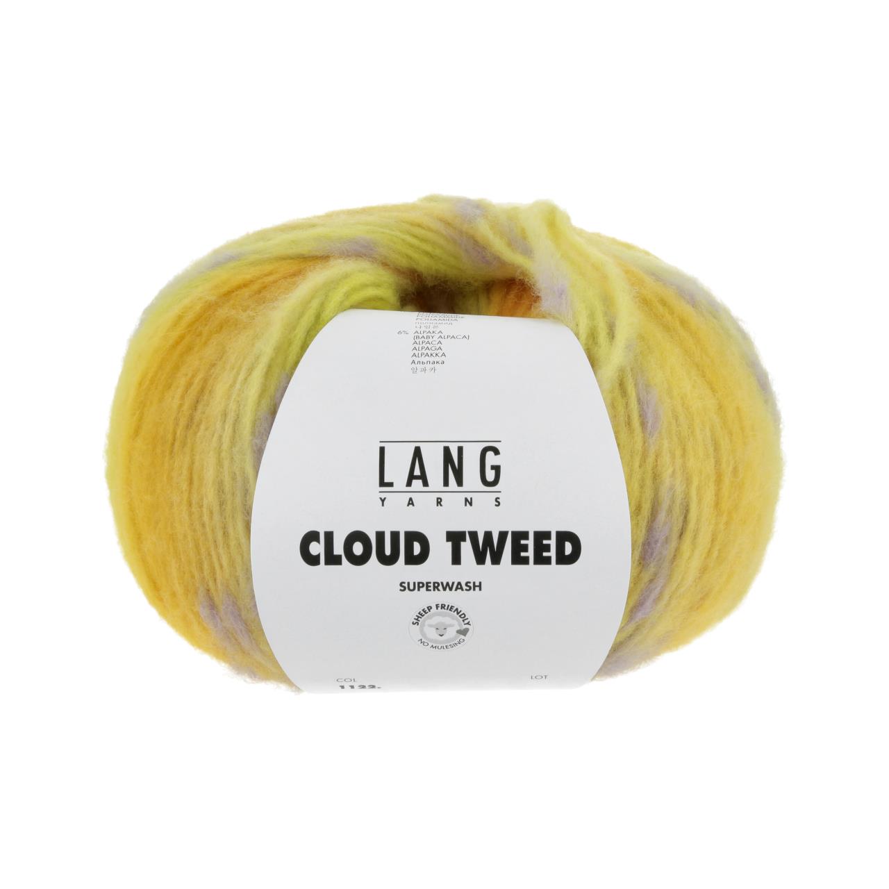 Cloud Tweed 3 Gelb/Grün