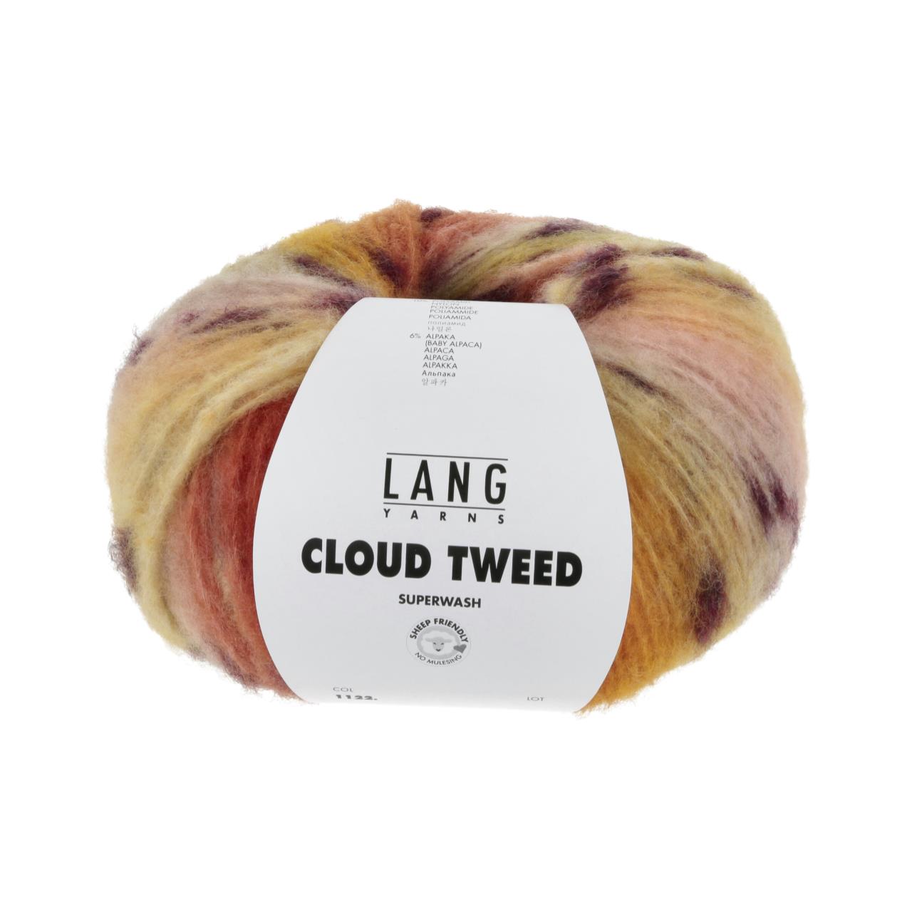 Cloud Tweed 5 Orange/Rot