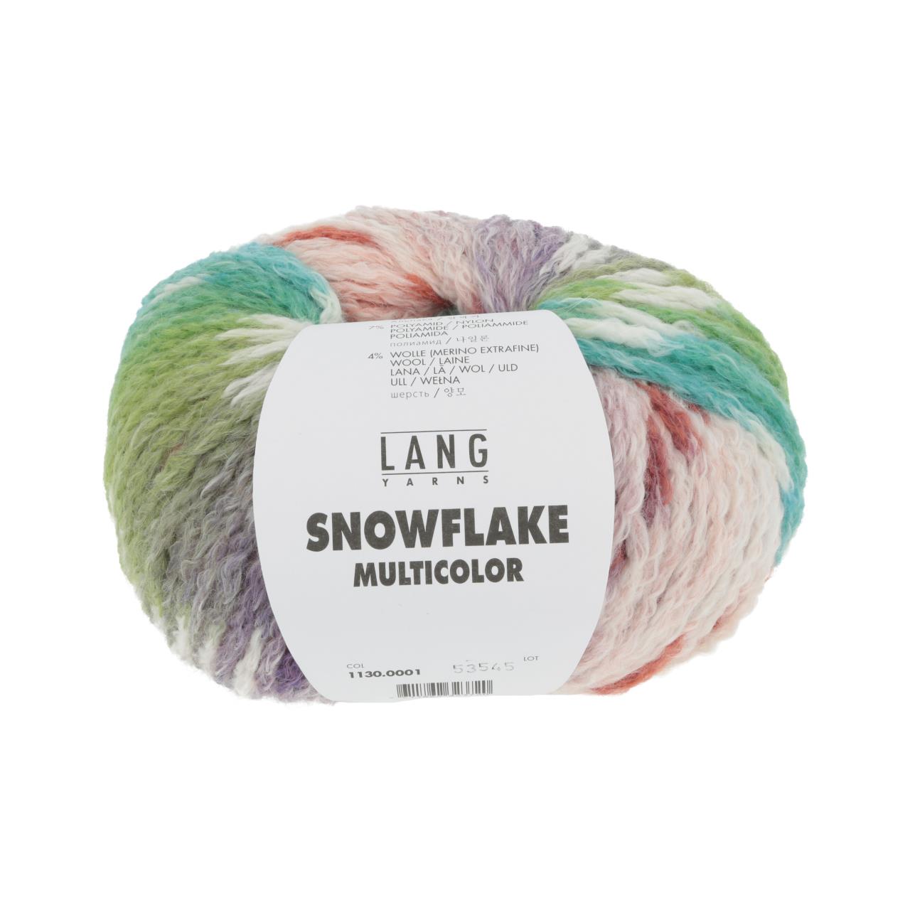 Snowflake Multicolor 1 Bunt
