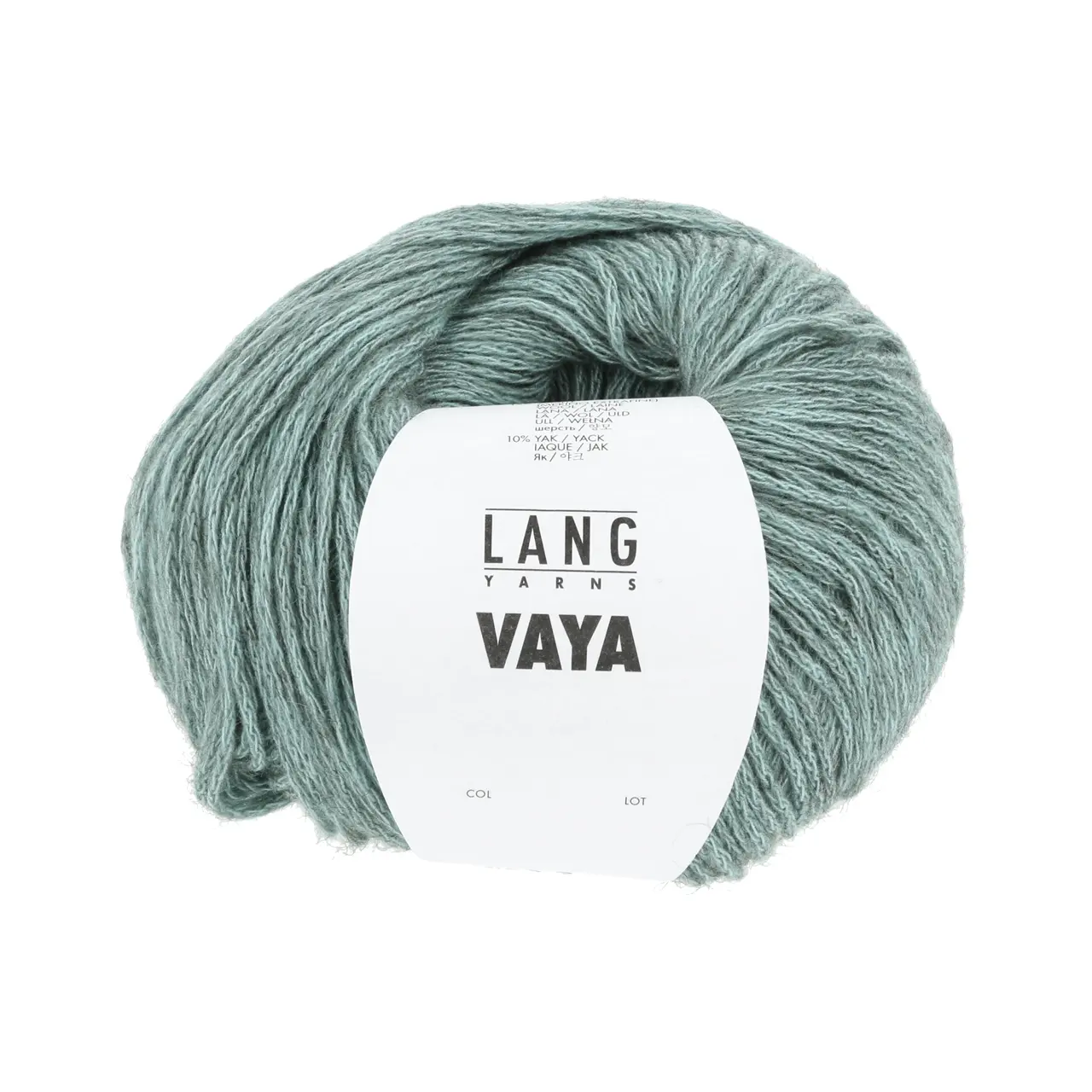 Vaya 73 Smaragd von Lang Yarns. Eine Portion Sommer ein bisschen Winter und eine Prise Luxus – In VAYA haben wir das Beste von allem was wir am Stricken und Häkeln lieben in einem Wollknäuel vereint.Verarbeiten Sie dieses luftige Garn aus Baumwolle Merino und Yak zu den perfekten Kleidungsstücken für die Zwischensaison welche Sie hegen und pflegen werden.Damit die Farbe schön und gleichmäßig wird empfehlen wir mit zwei Wollknäueln abwechselnd zu arbeiten.