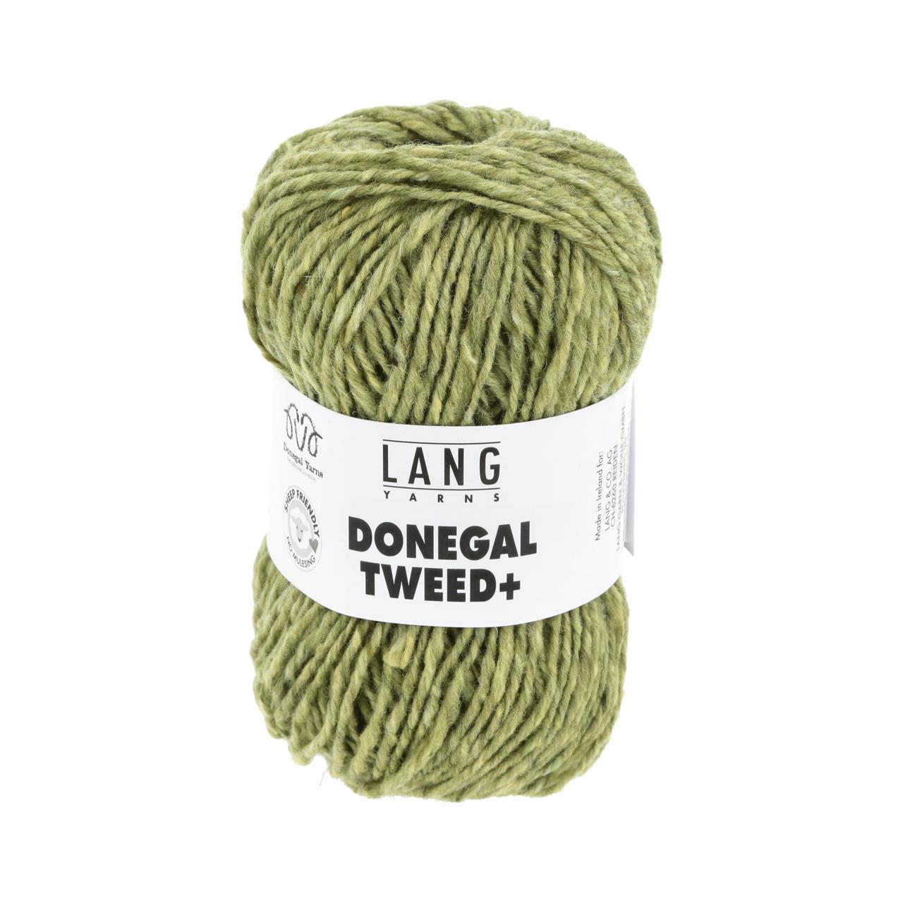 Donegal Tweed+ 16 Hellgrün