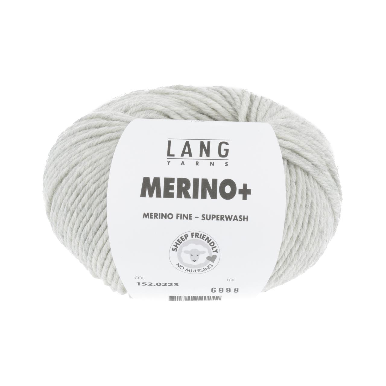 Merino+ 223 Hellgrau Mélange