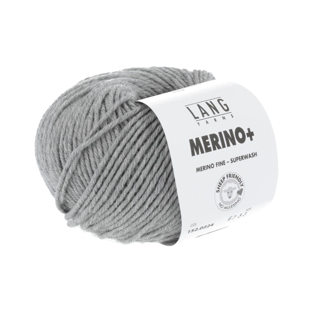 Merino+ 224 Grau Mélange
