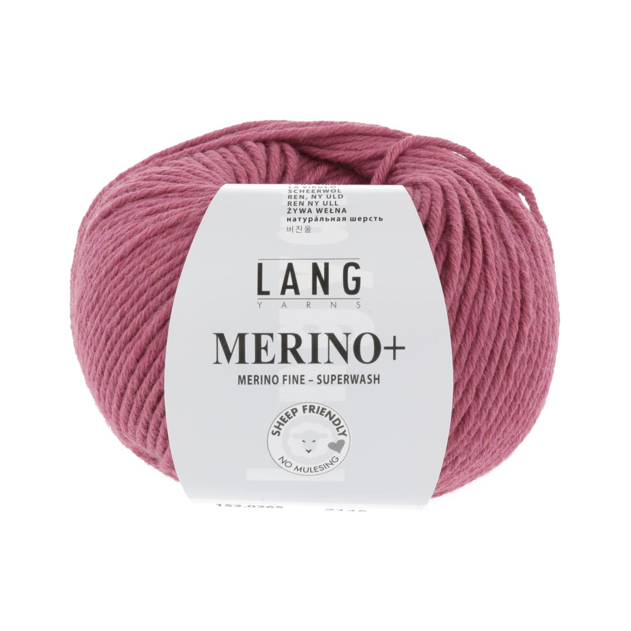 Merino+ 265 Himbeere Mélange