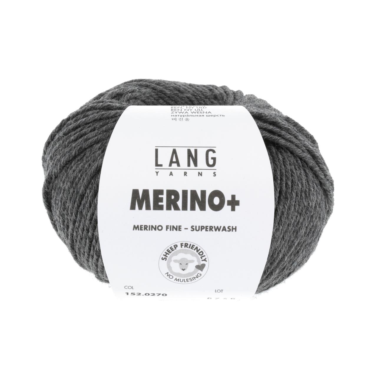 Merino+ 270 Dunkelgrau Mélange