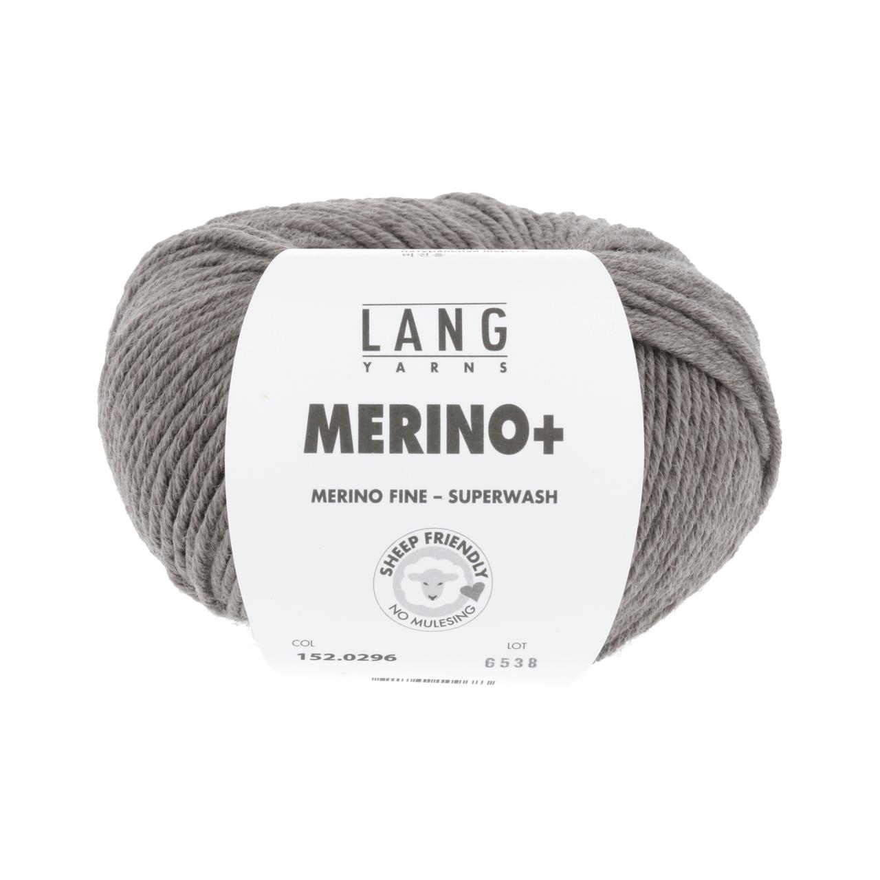 Merino+ 296 Dunkelbeige Mélange