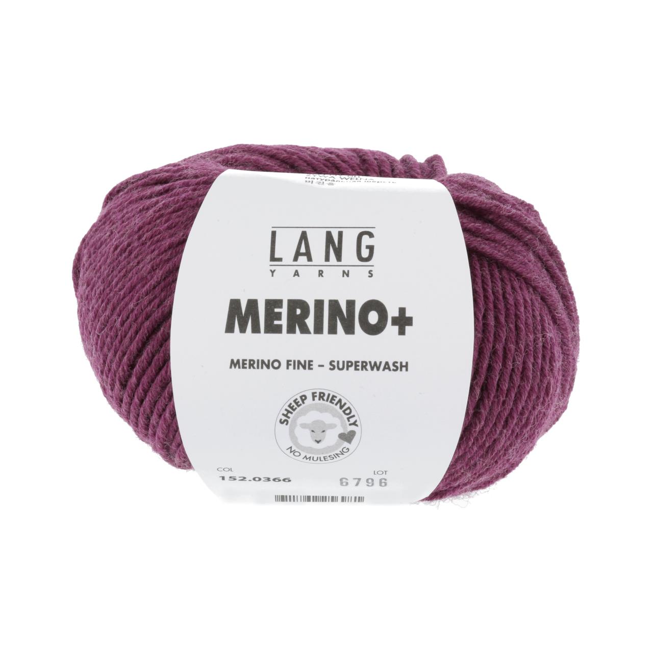 Merino+ 366 Zyklame Mélange