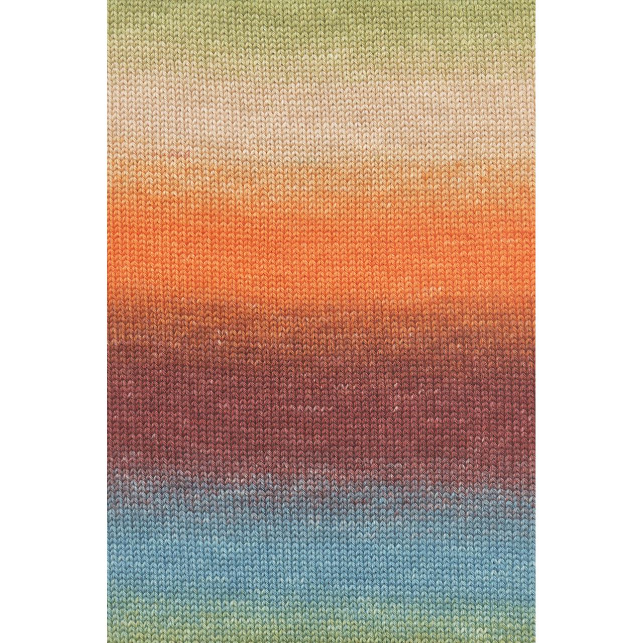 Merino 200 Bebe Color 551 Orange/Grün