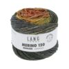 Merino 120 Dégradé 3 Orange/Cognac