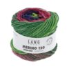 Merino 120 Dégradé 8 Rot/Blau/Grün