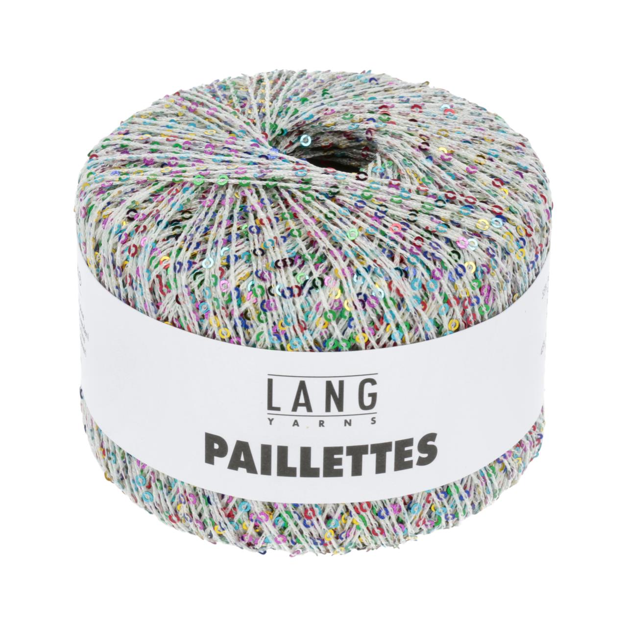 Paillettes 101 Weiss/Bunt