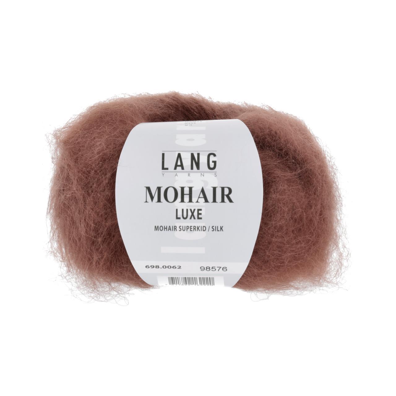 Mohair Luxe 62 Dunkelrot