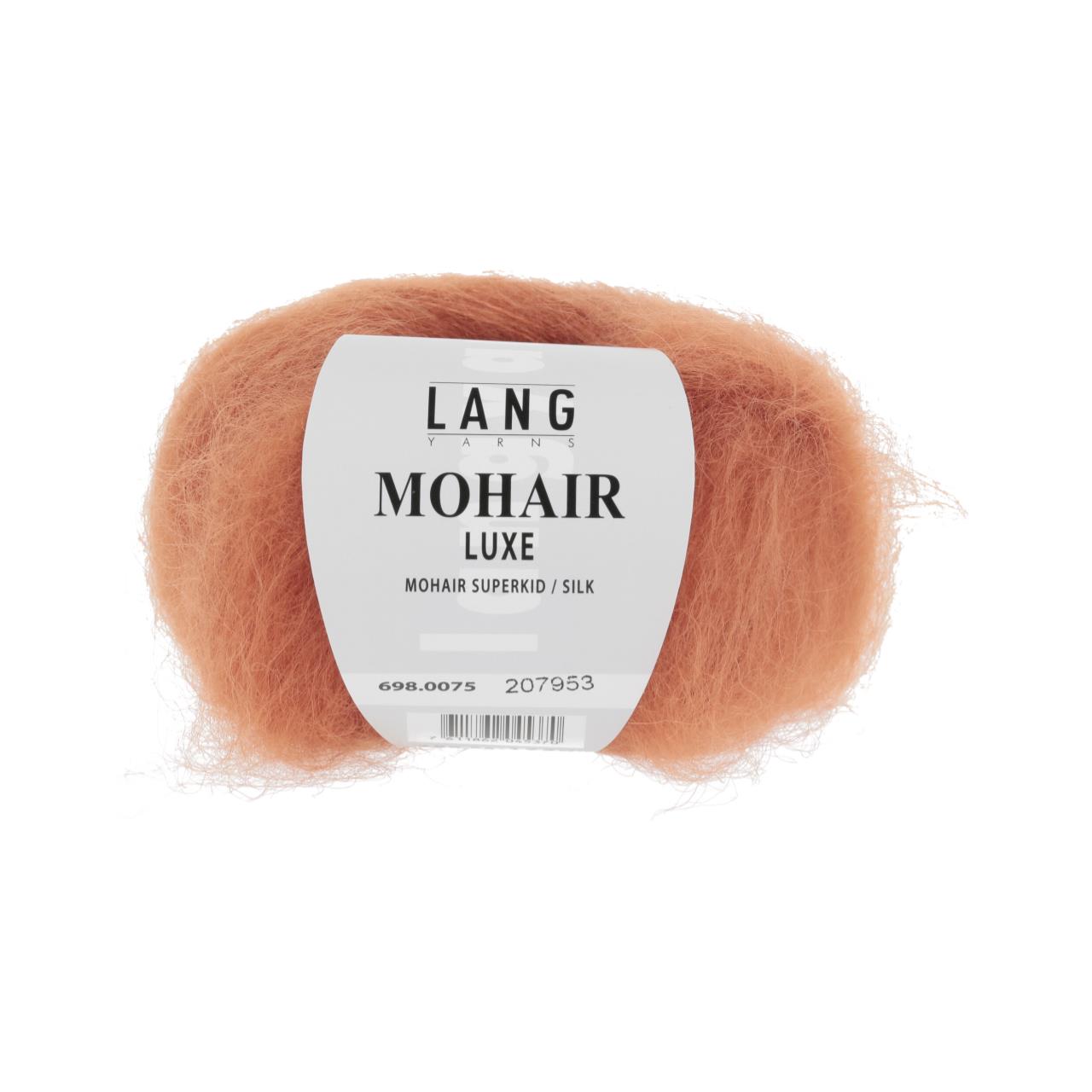 Mohair Luxe 75 Dunkel Orange