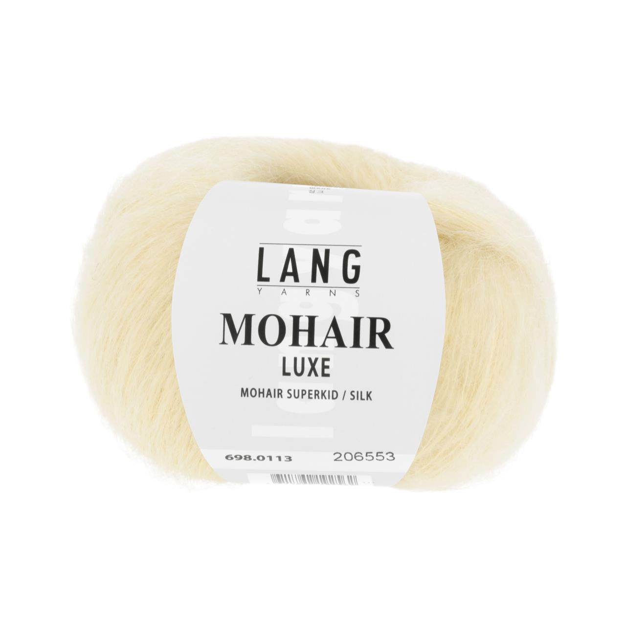 Mohair Luxe 113 Hellgelb