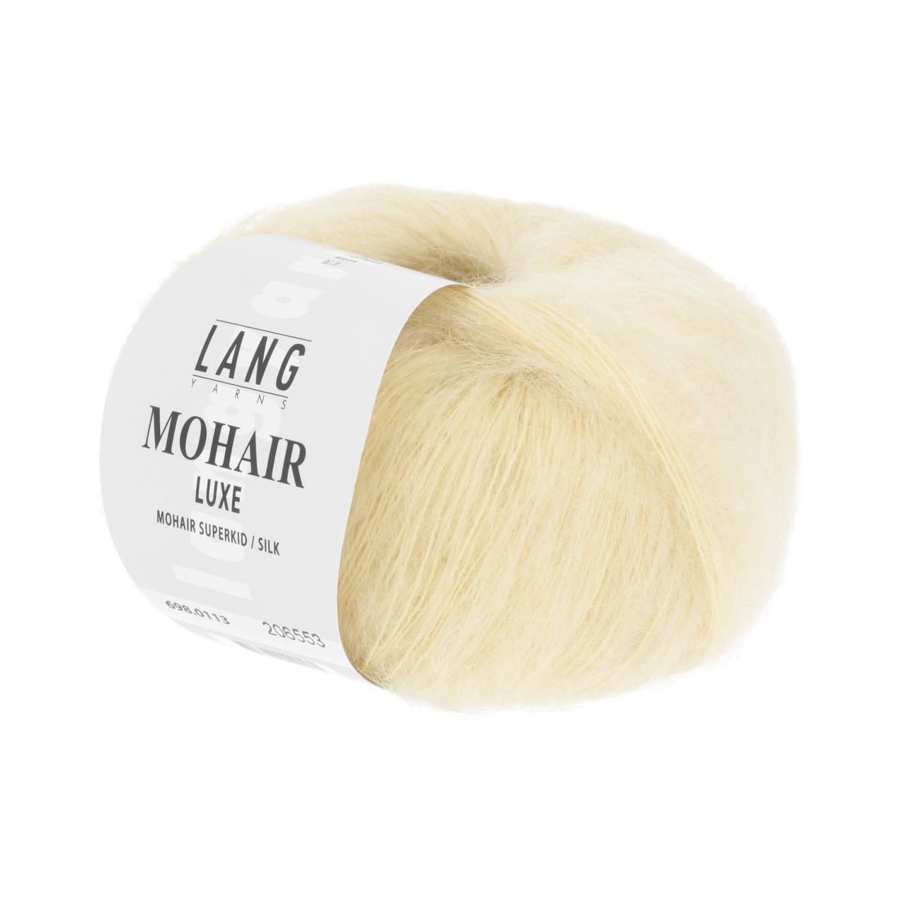 Mohair Luxe 113 Hellgelb