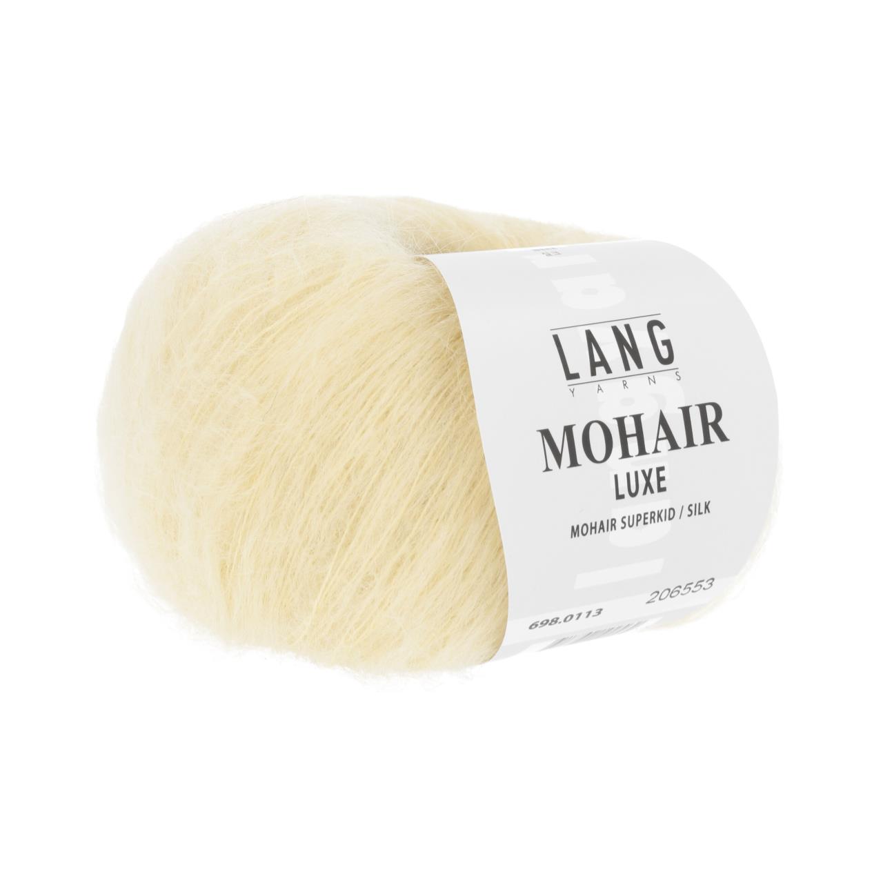 Mohair Luxe 113 Hellgelb