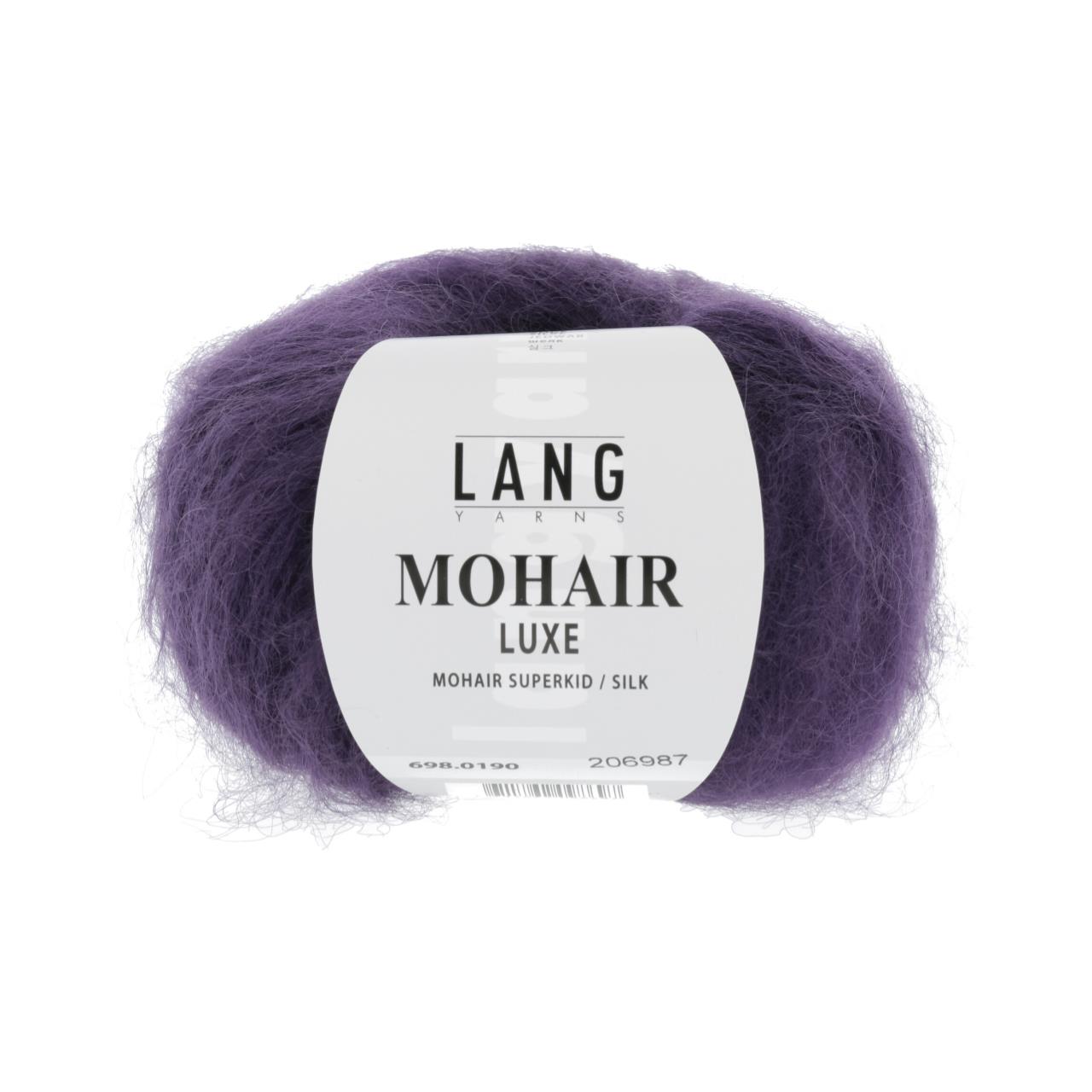Mohair Luxe 190 Dunkelviolett