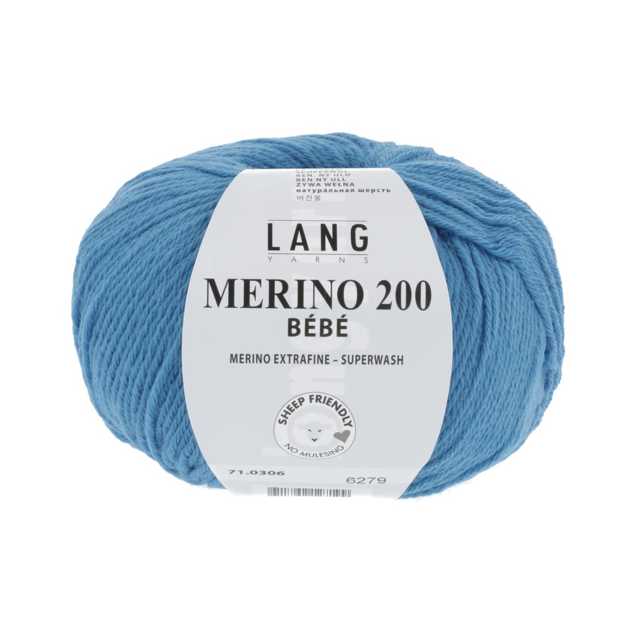 Merino 200 Bebe 306 Blau