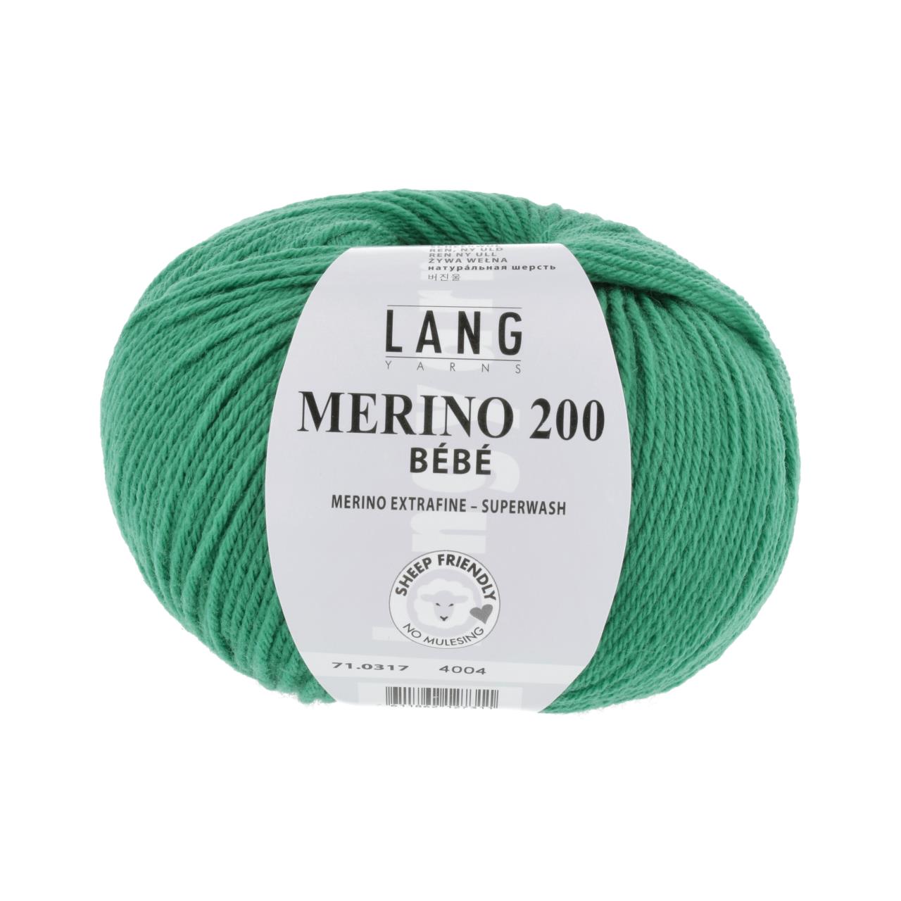 Merino 200 Bebe 317 Grün
