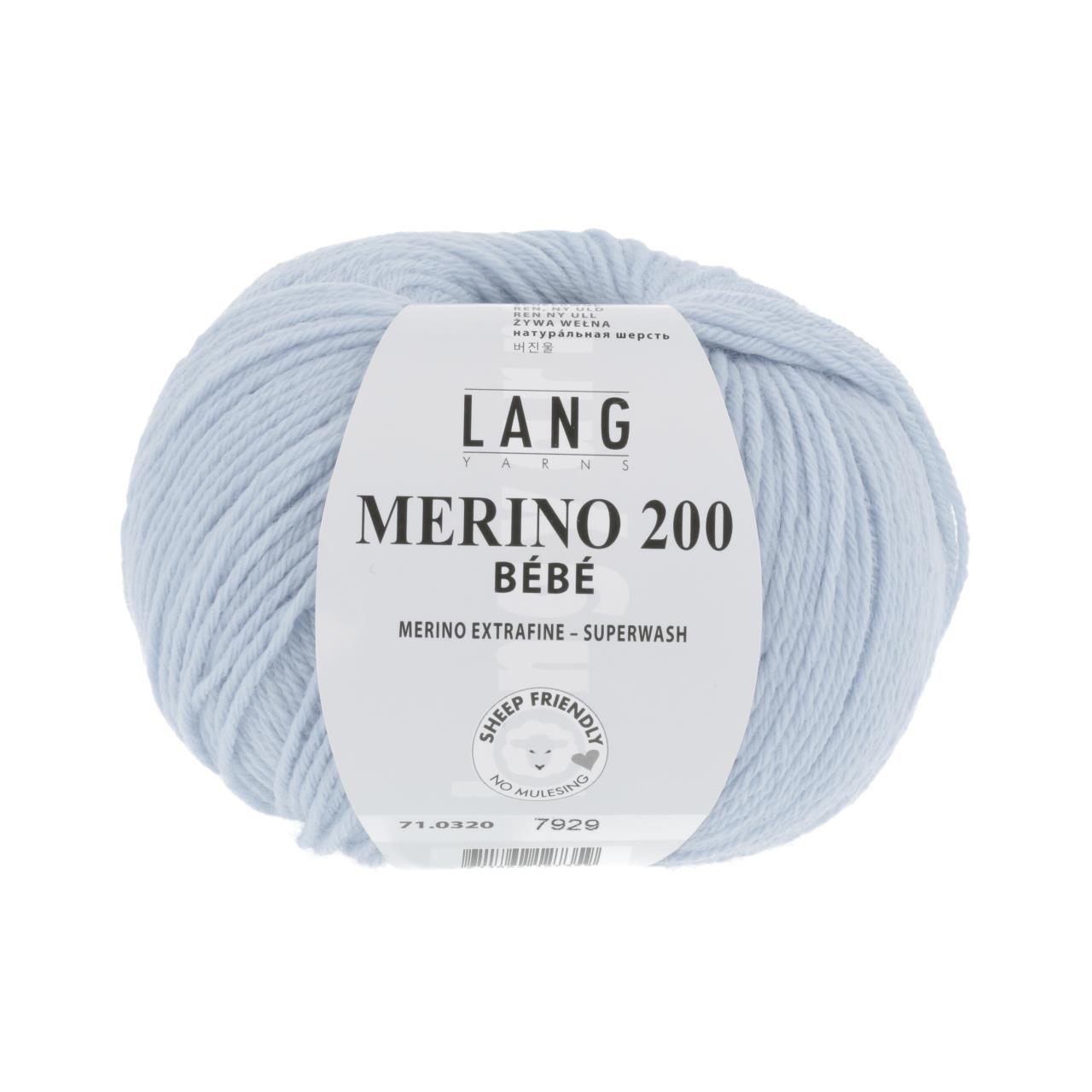 Merino 200 Bebe 320 Ciel