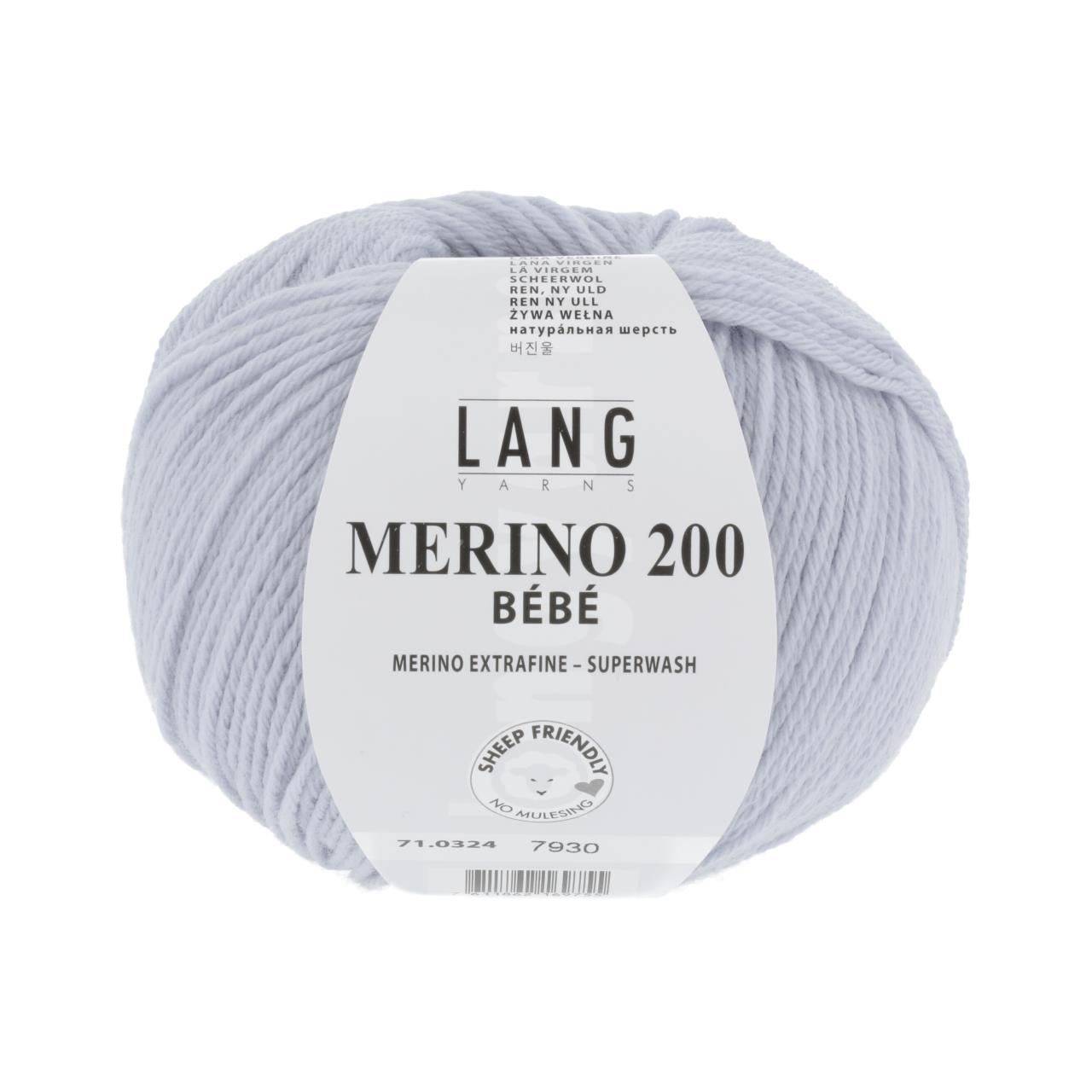 Merino 200 Bebe 324 Perlgrau