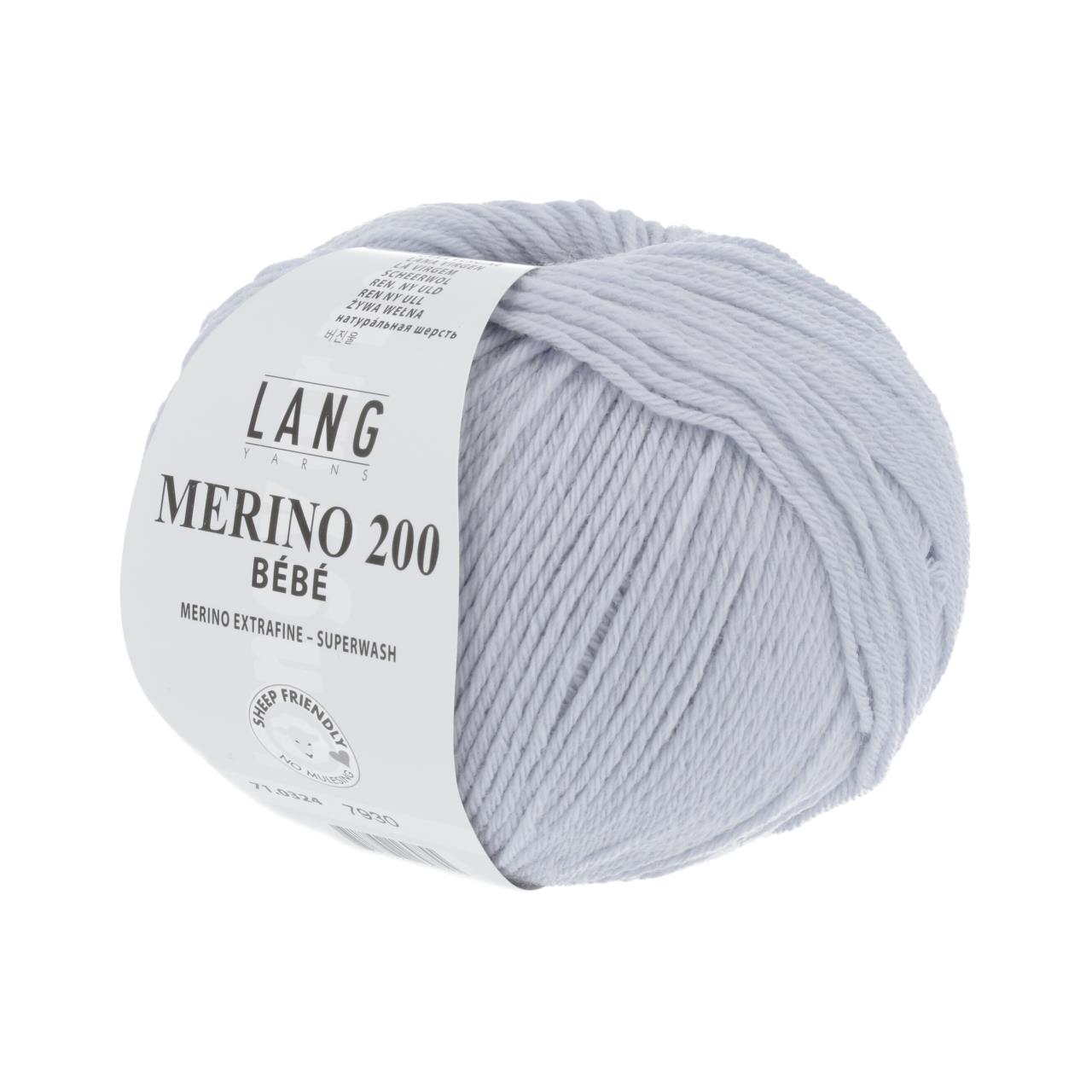 Merino 200 Bebe 324 Perlgrau