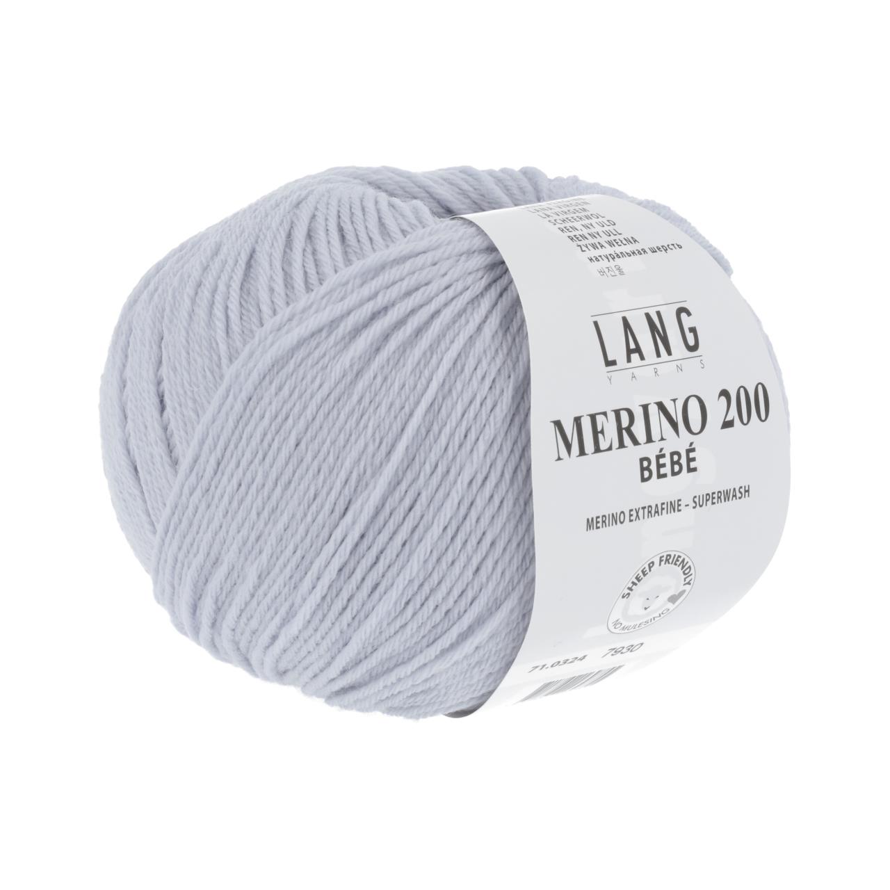 Merino 200 Bebe 324 Perlgrau