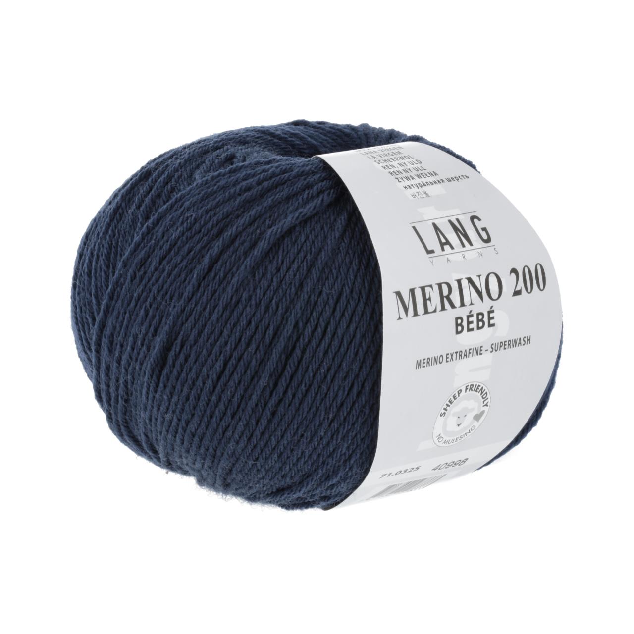 Merino 200 Bebe 325 Navy