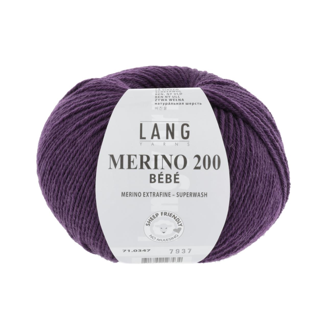 Merino 200 Bebe 347 Lila